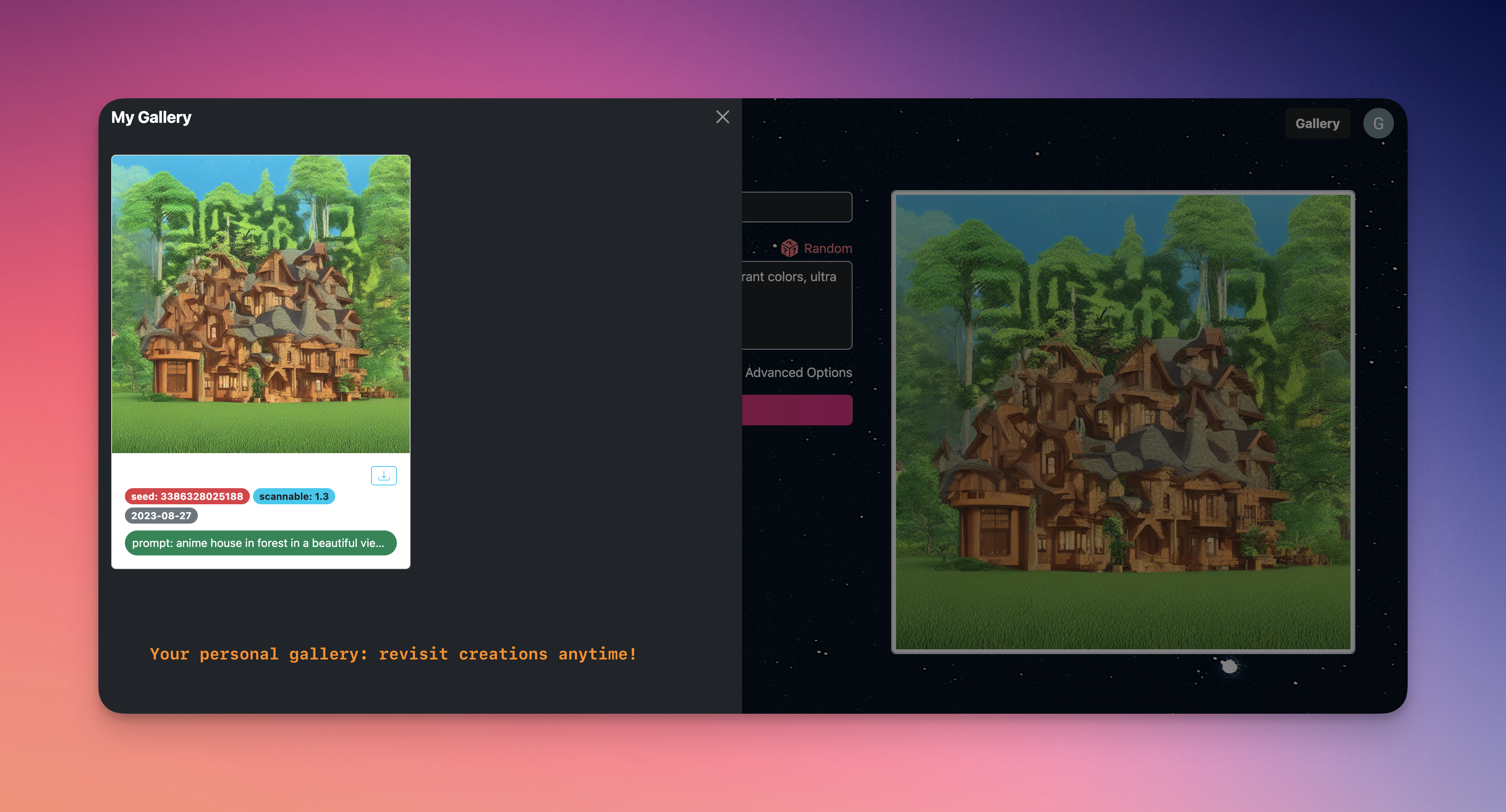 QR Fantasy AI - Craft QR Codes พร้อม AI ซึ่งเสนอตัวเลือกที่ปรับแต่งได้อย่างสมบูรณ์ media 2