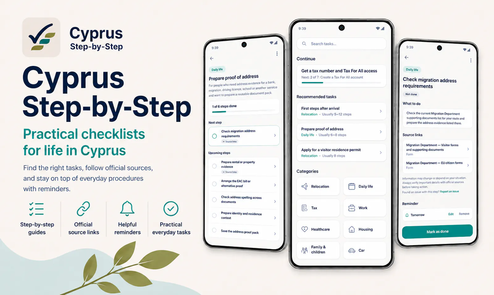 Cyprus Step-by-Step screenshot 1