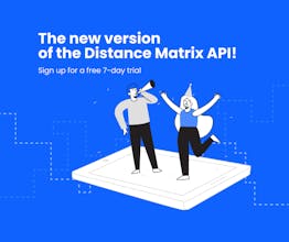 Distance Matrix API gallery image