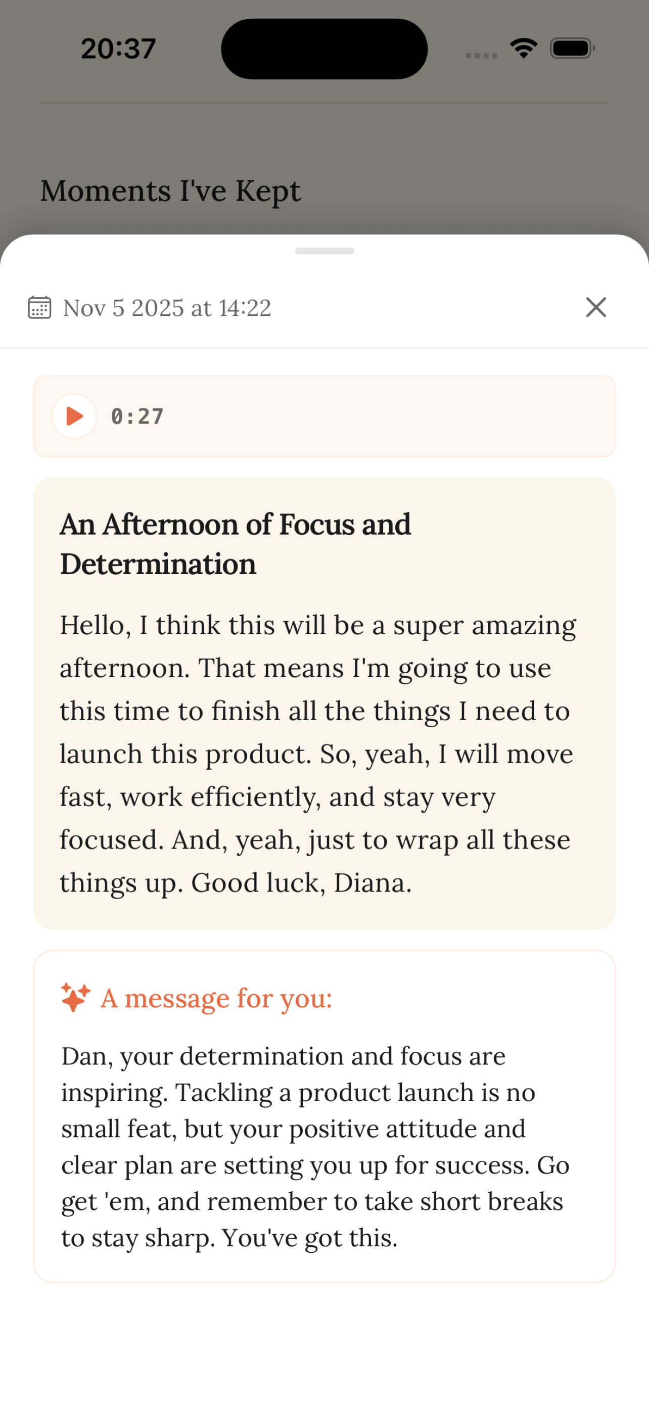 thankly: Voice Journal gallery image