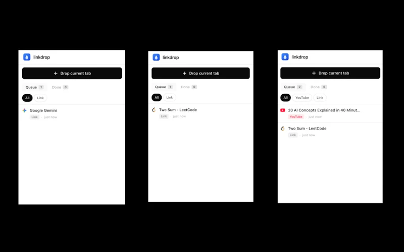 linkdrop screenshot 2