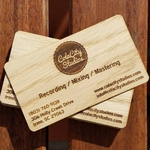 Mr.Tap NFC Wood Digital Business Card gallery image