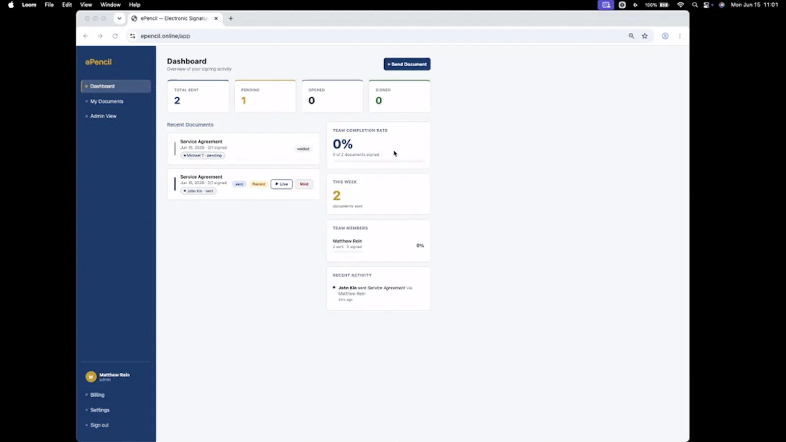 ePencil screenshot 1 (video preview)