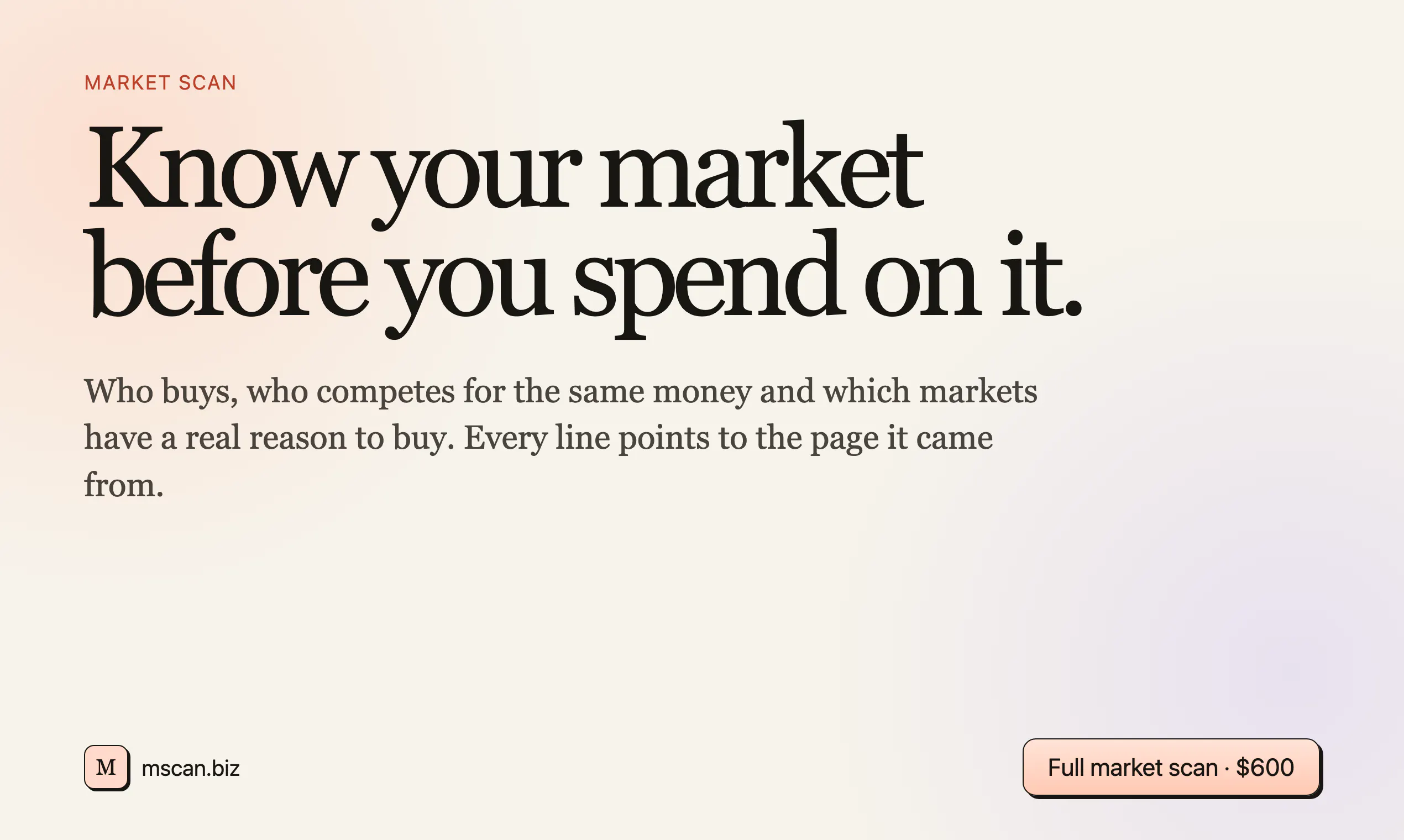 Market Scan gallery image