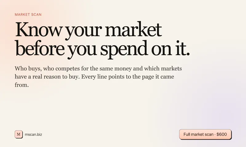Market Scan screenshot 1