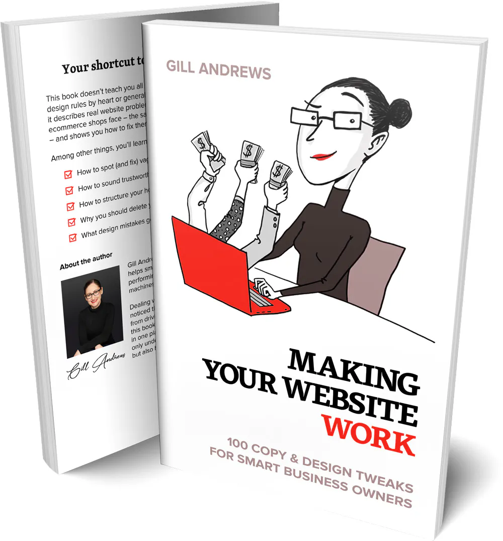 Book Making Your Website Work 100 Copy Design Tweaks For Smart Business Owners Product Hunt