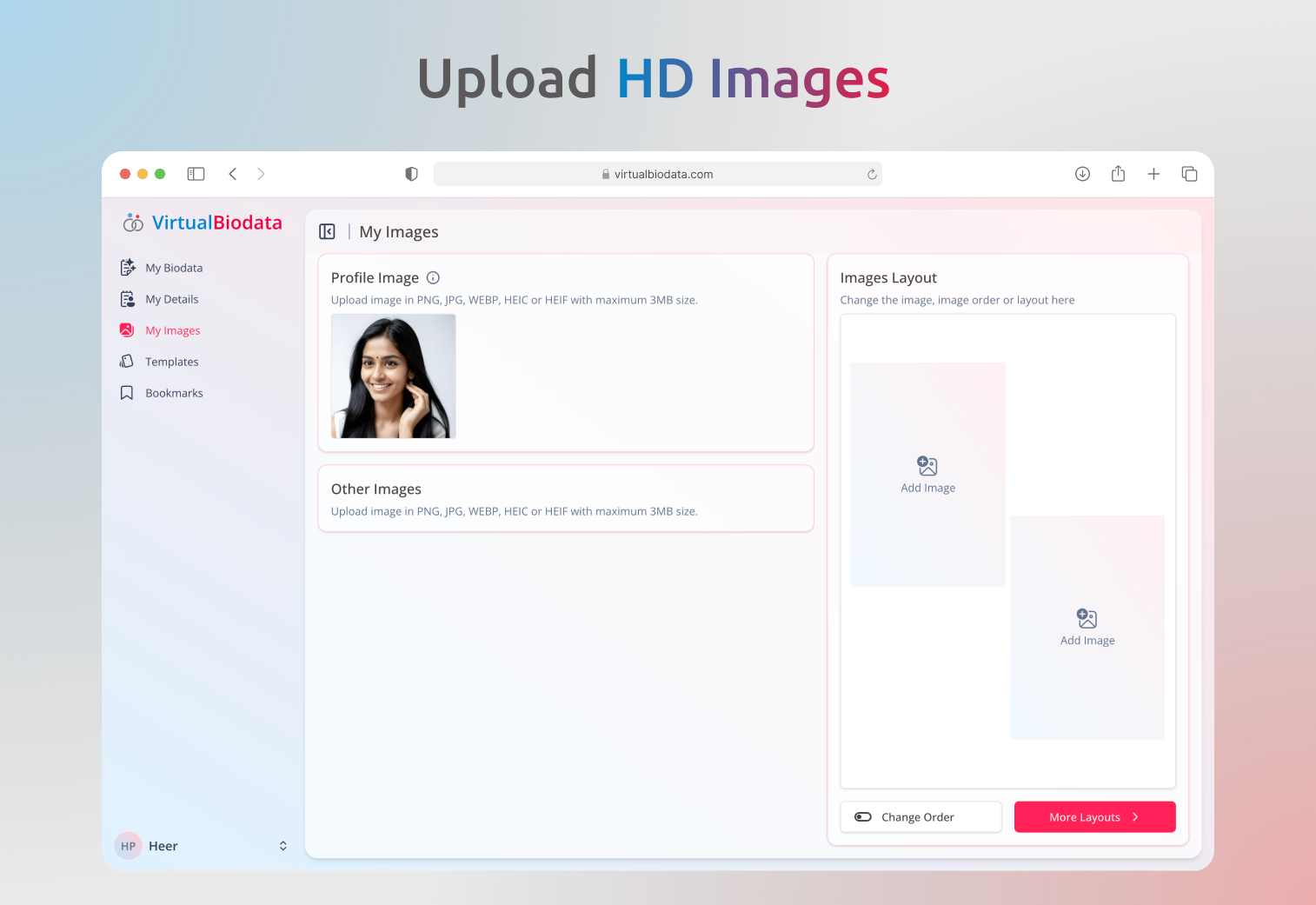 VirtualBiodata gallery image