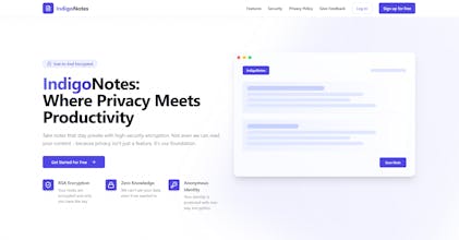 IndigoNotes gallery image