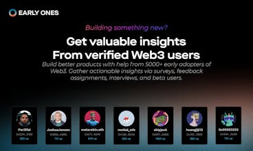 EARLY ONES gallery image