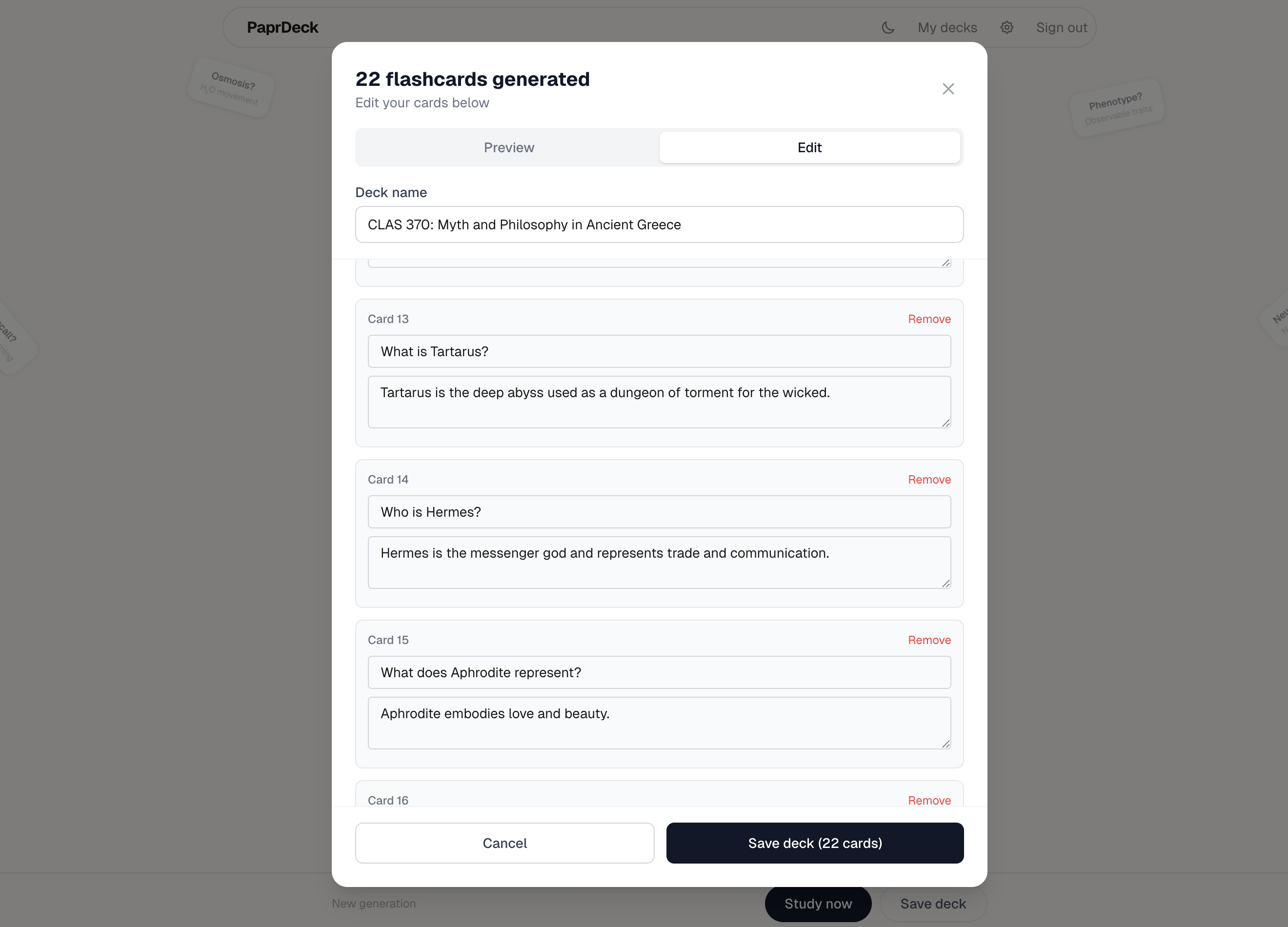 PaprDeck gallery image