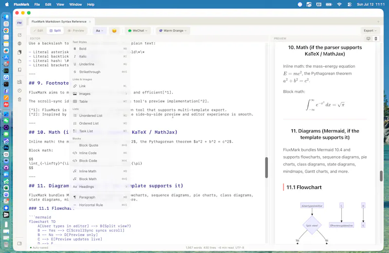 FluxMark screenshot 10