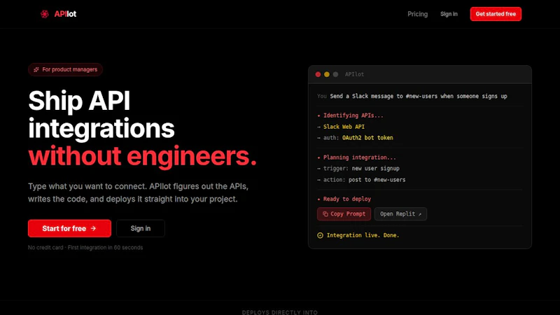 APIlot screenshot 1
