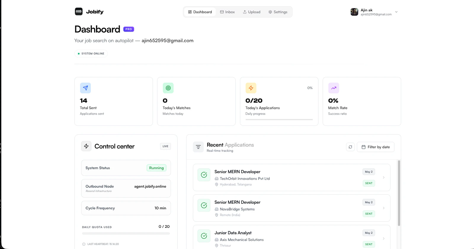Jobify screenshot 3