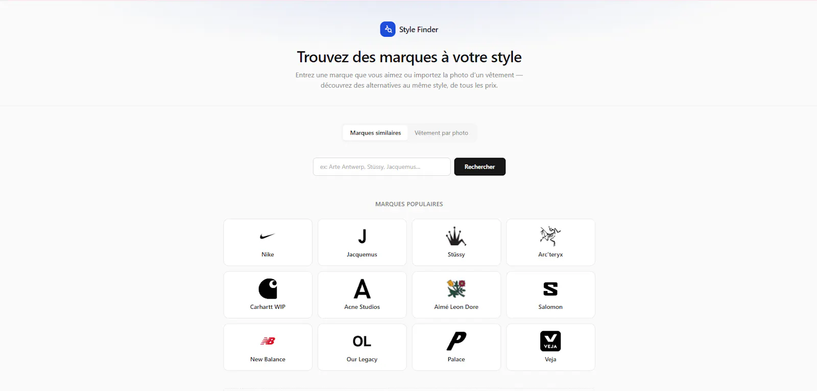 Style Finder screenshot 2