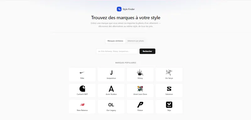 Style Finder screenshot 2