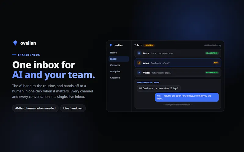 AI Customer Service agent | ovellan  screenshot 5