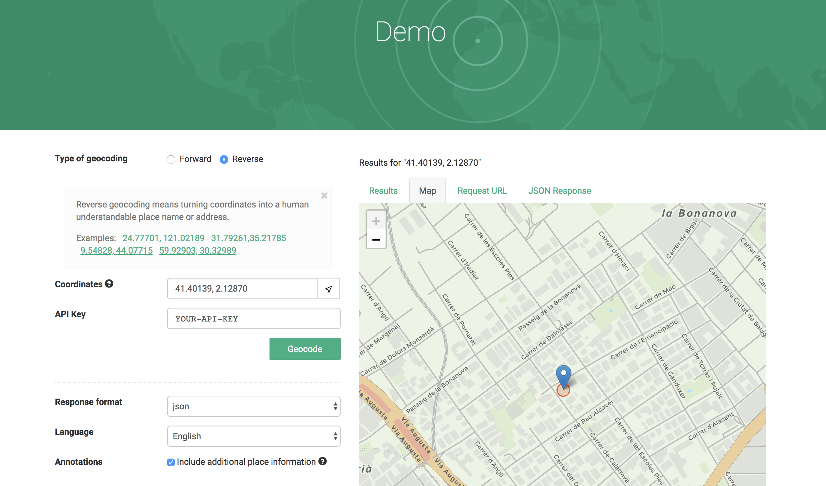 OpenCage Geocoder gallery image