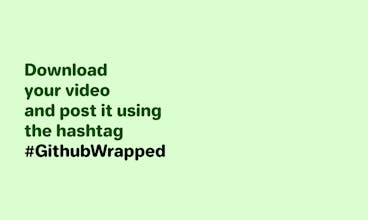 Github Wrapped 2021 gallery image