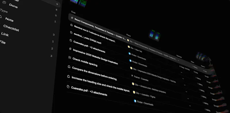 Cuewake for Mac screenshot 3