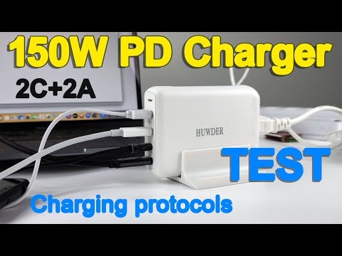 150W GaN Charger PD3.0 PPS USB-C Charger gallery image