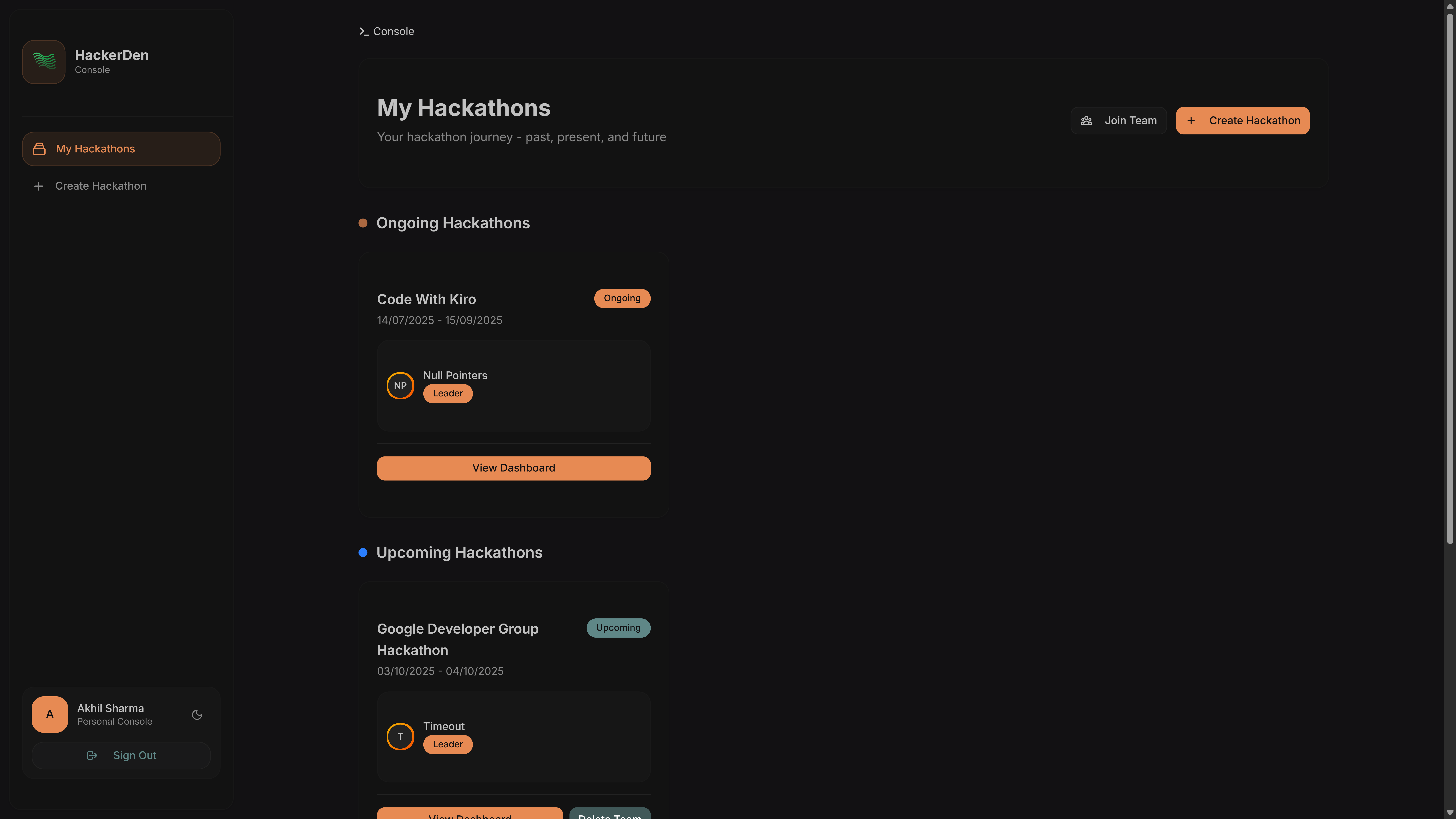 hackerDen gallery image