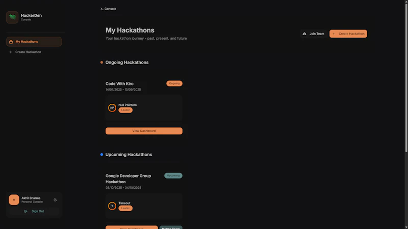 hackerDen screenshot 7