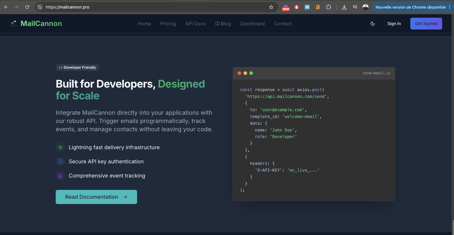 MailCannon gallery image
