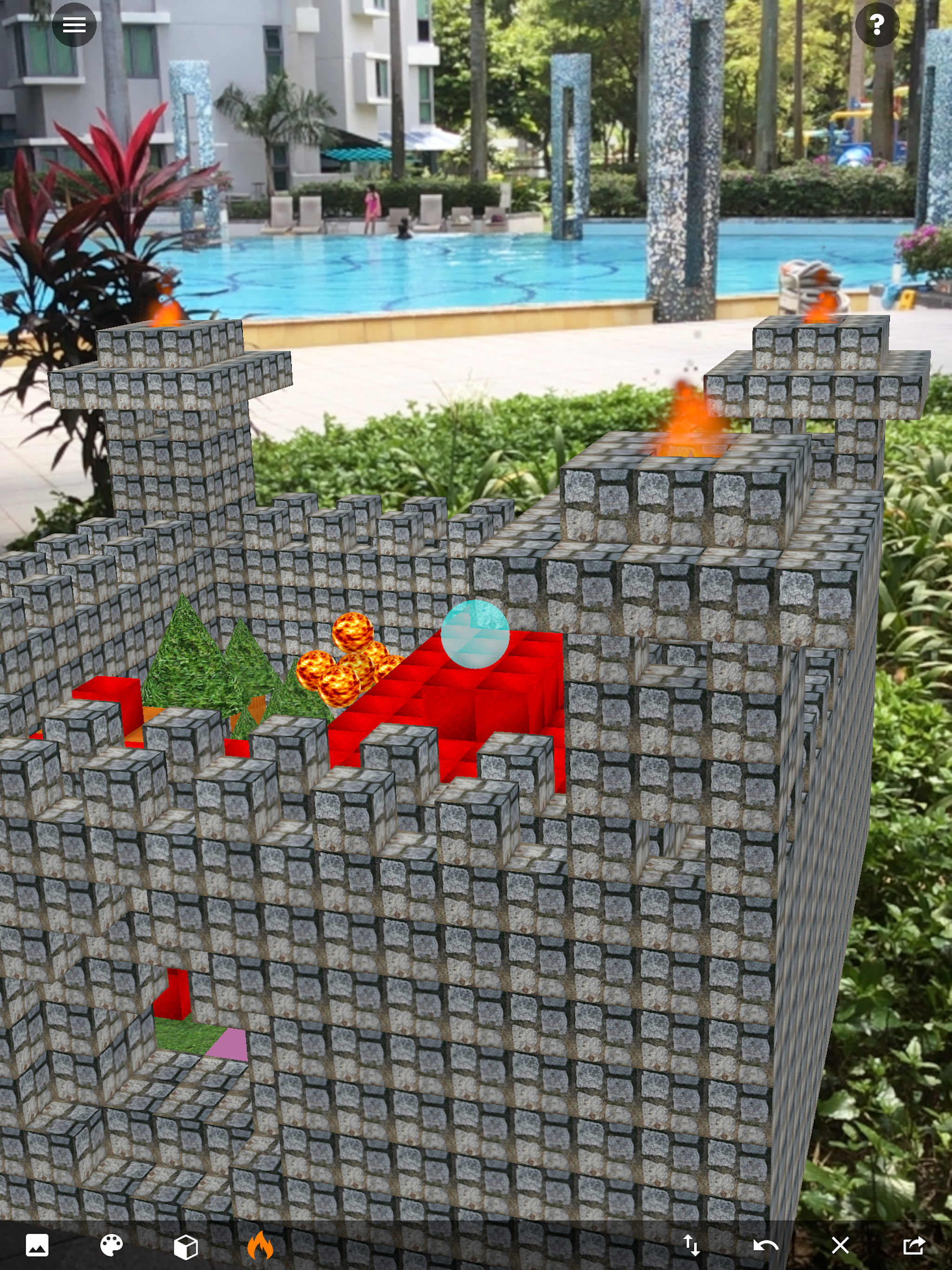 Blocchi AR - Costruisci un po 'di mondo in AR! media 6