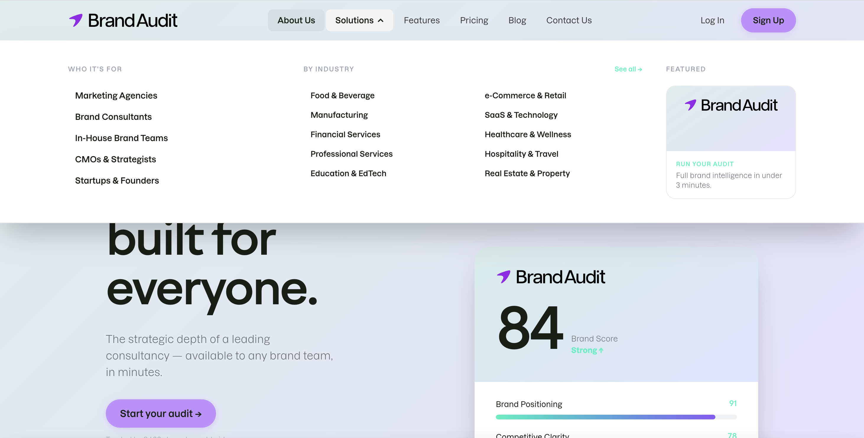 Brand Audit gallery image