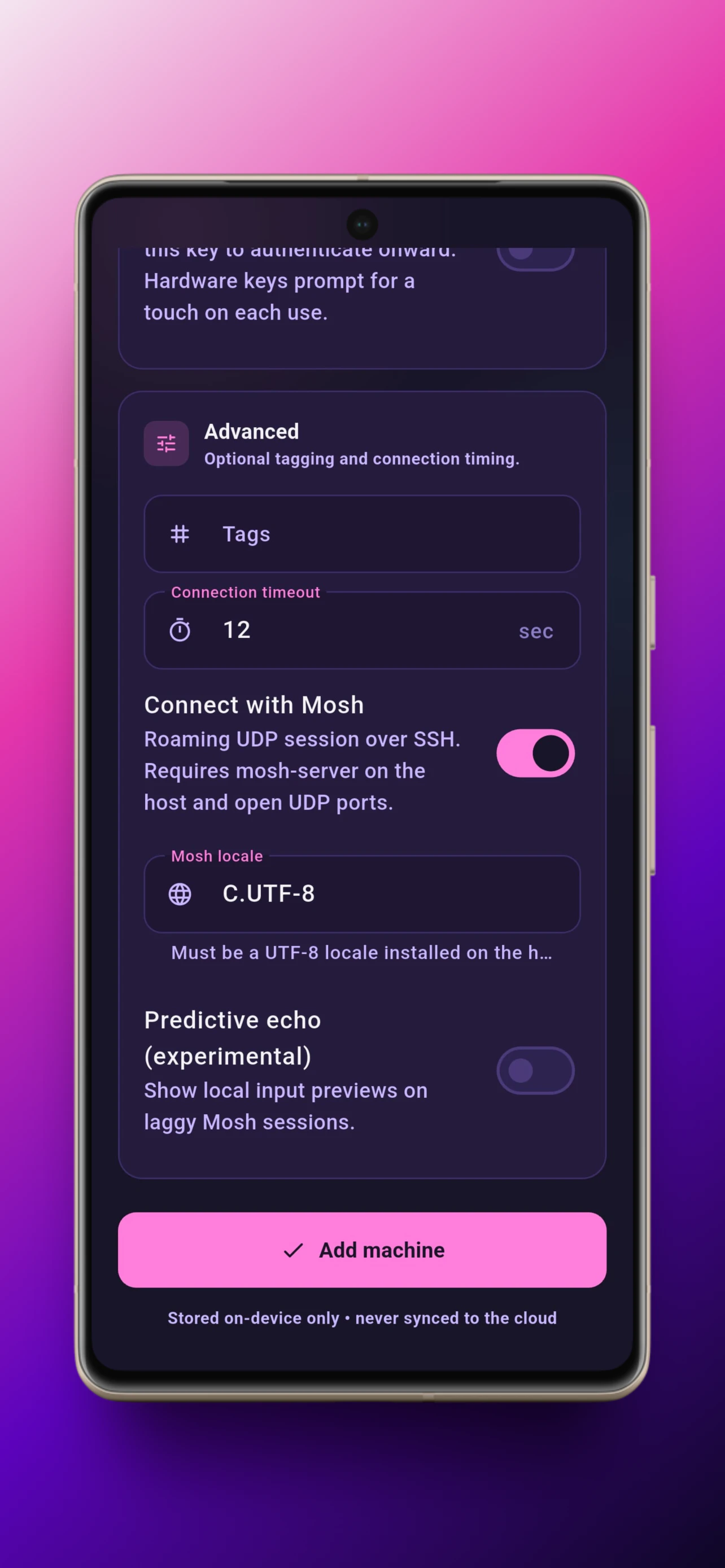 Conduit: SSH, Mosh & SFTP 截图 7
