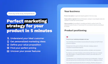 Marketing Strategy Generator gallery image