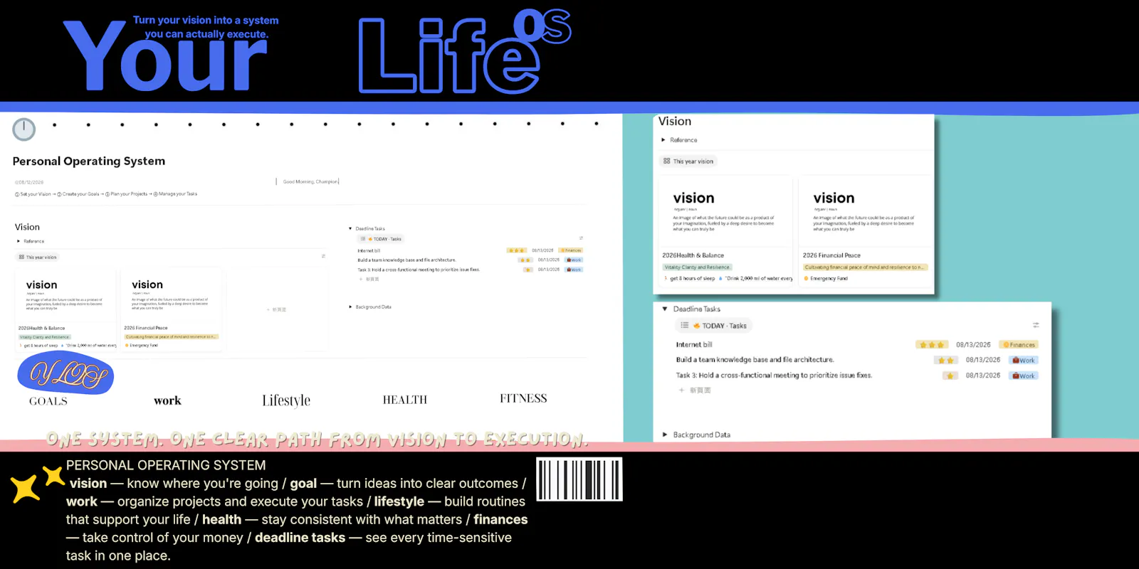 Personal OS — Your Life in One System screenshot 2