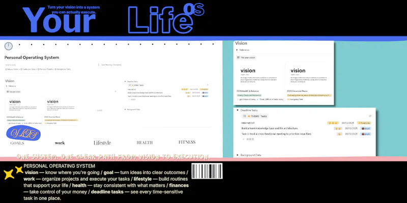Personal OS — Your Life in One System screenshot 2