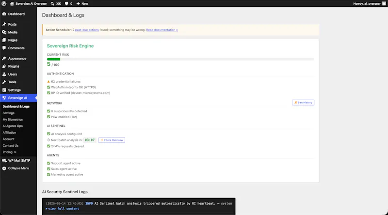 Sovereign AI Overseer screenshot 4