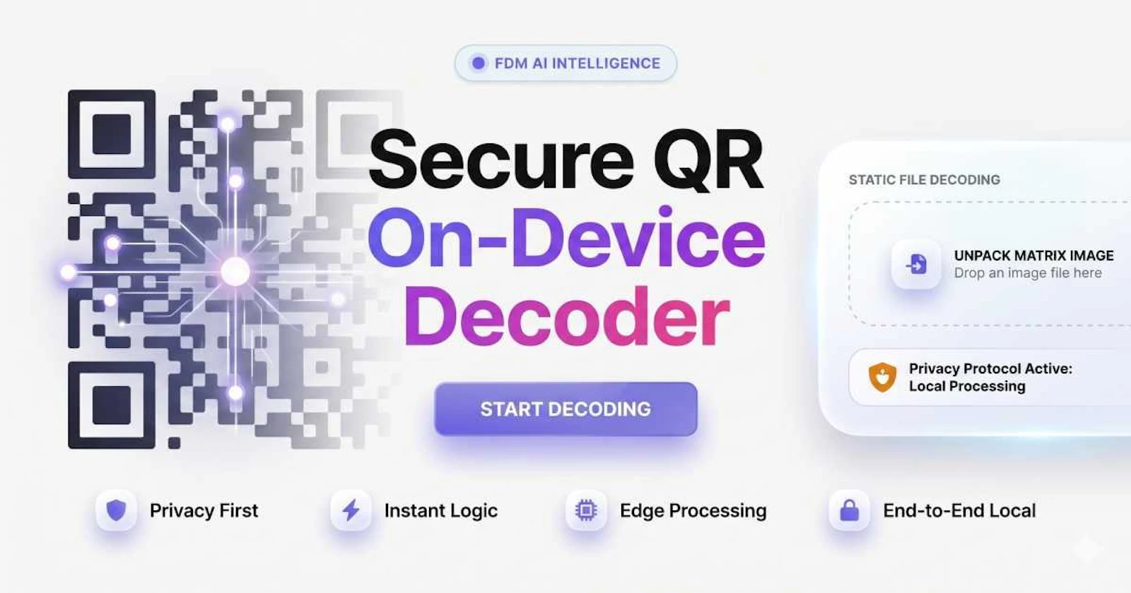 FDM AI QR Scanner screenshot 1