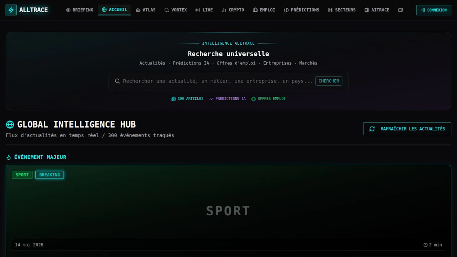 Alltrace screenshot 1