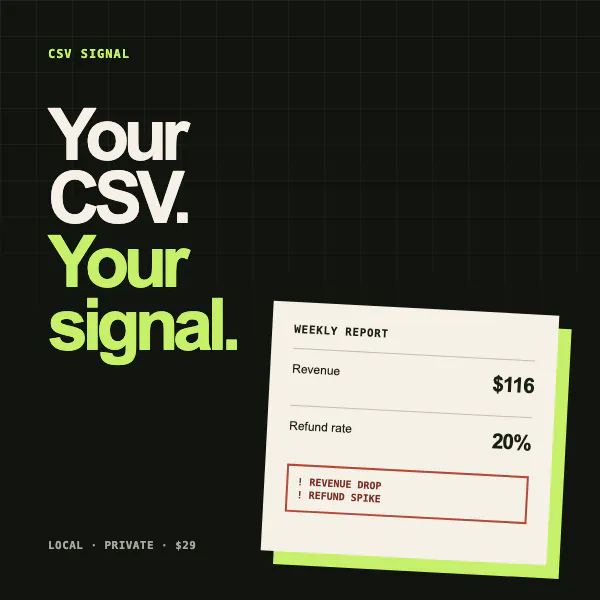 CSV Signal