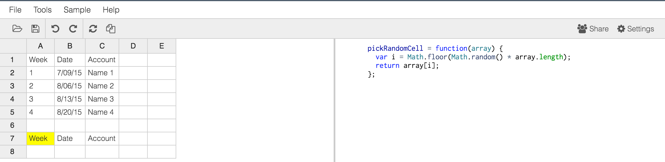 NxSheet gallery image