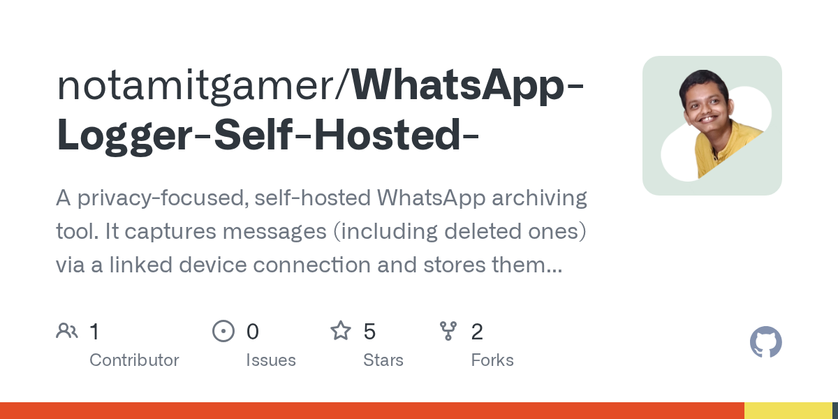 WhatsApp Logger (Self-Hosted) gallery image