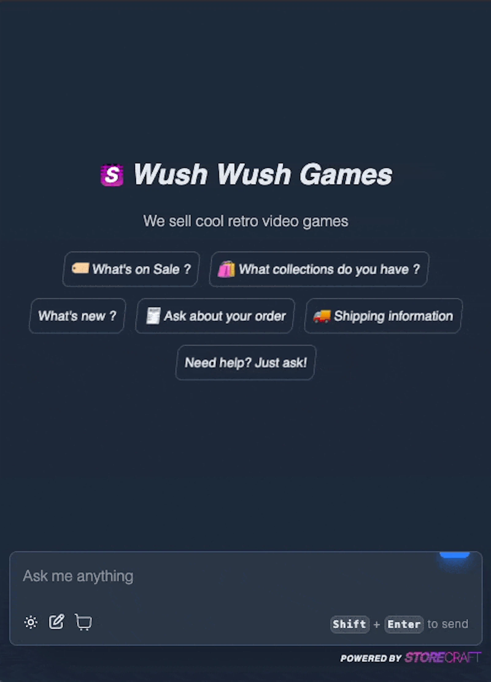 Storecraft screenshot 2