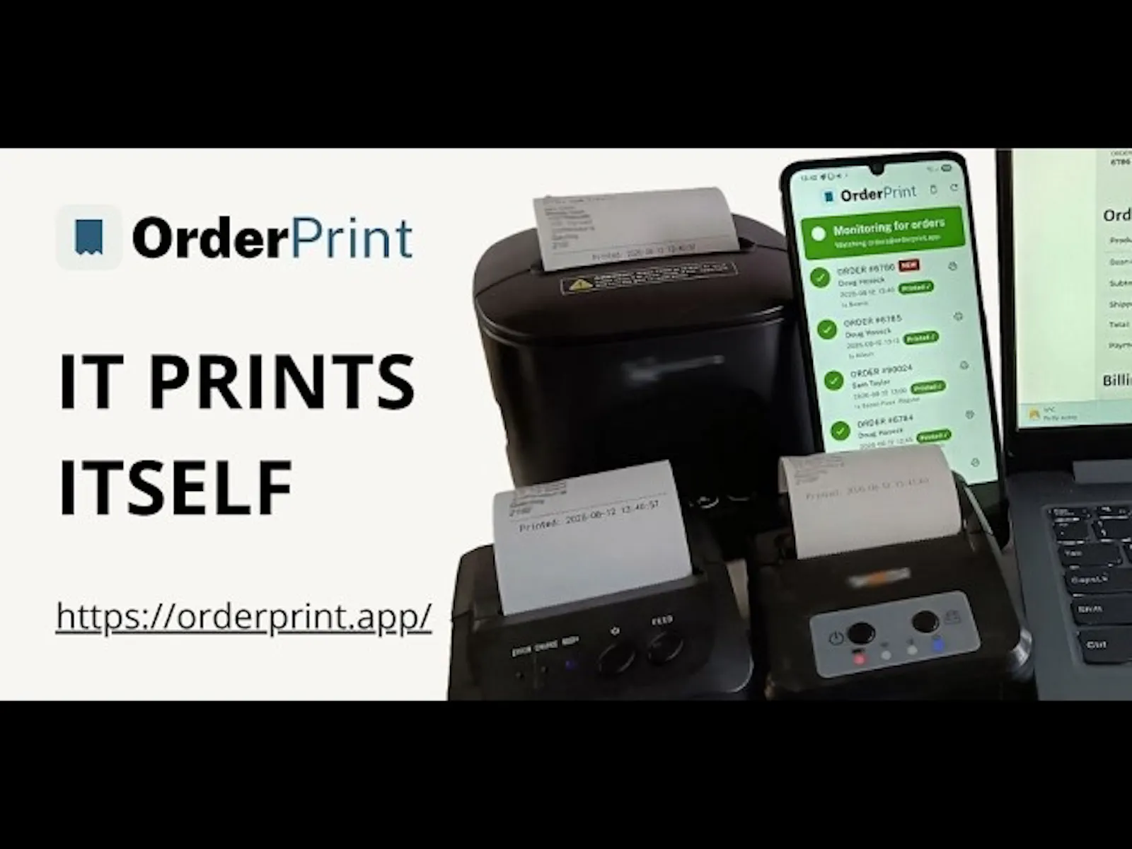 OrderPrint screenshot 1 (video preview)