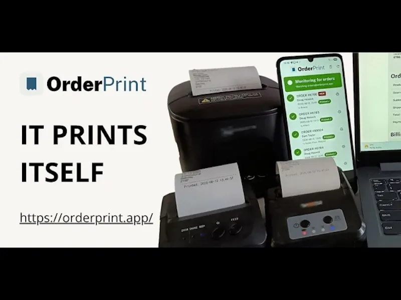 OrderPrint screenshot 1 (video preview)