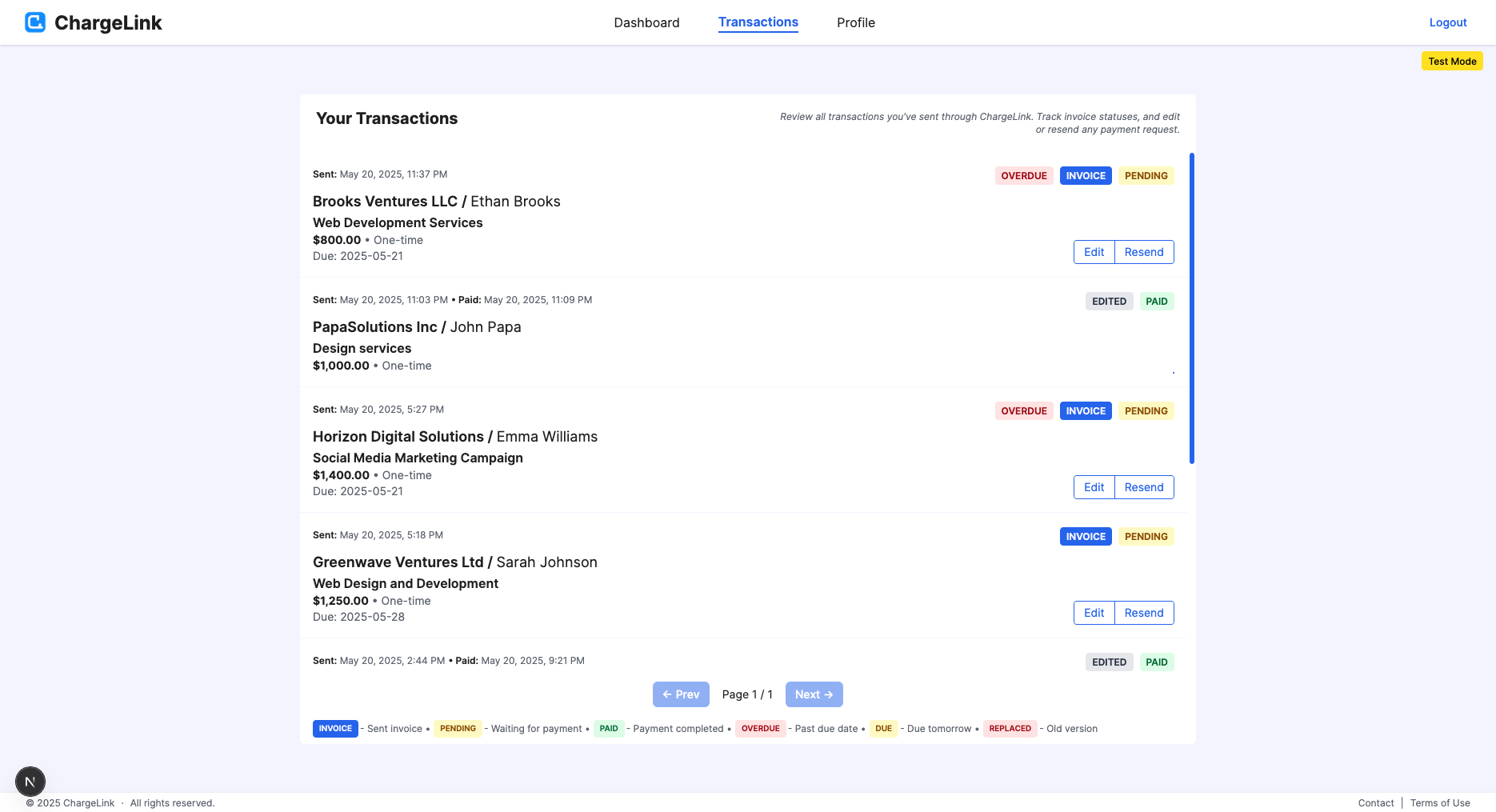 ChargeLink - Send Stripe payment links with PDF invoices in 30 seconds media 3