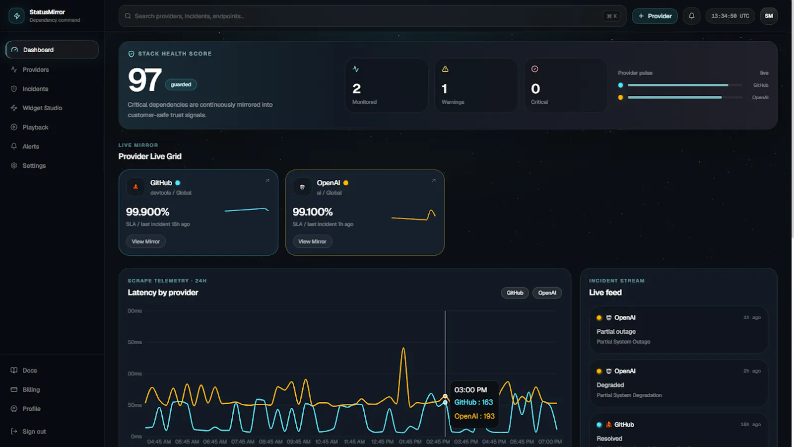 StatusMirror screenshot 3
