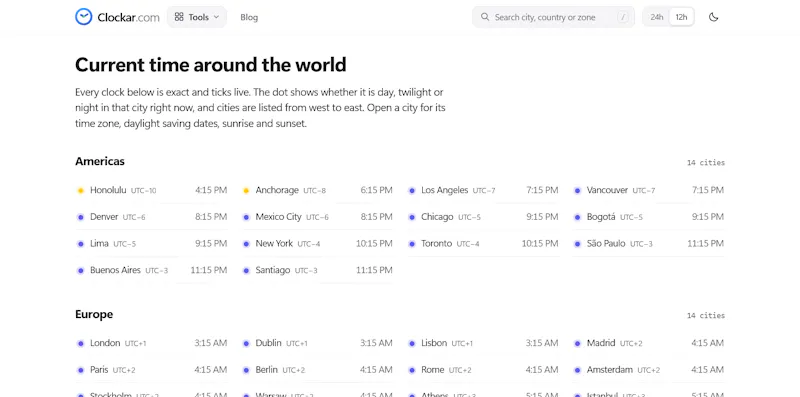 Clockar screenshot 6