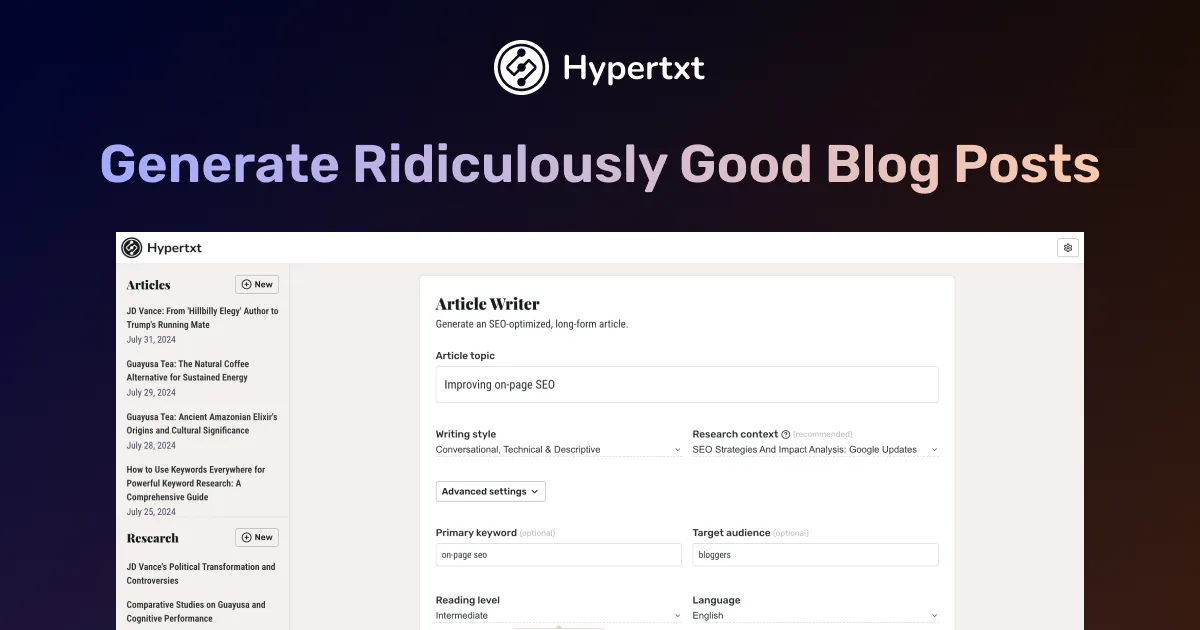 Hypertxt