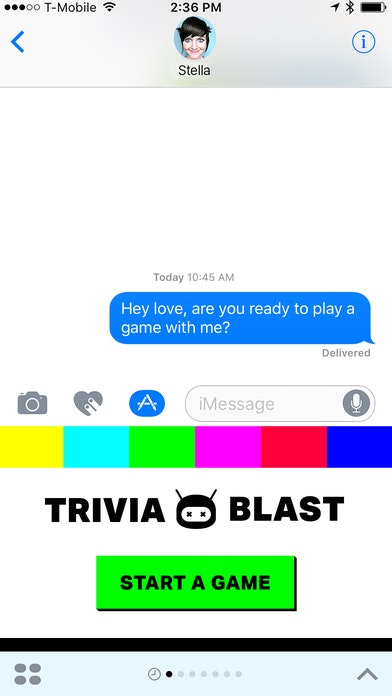 Trivia Blast for iMessage gallery image
