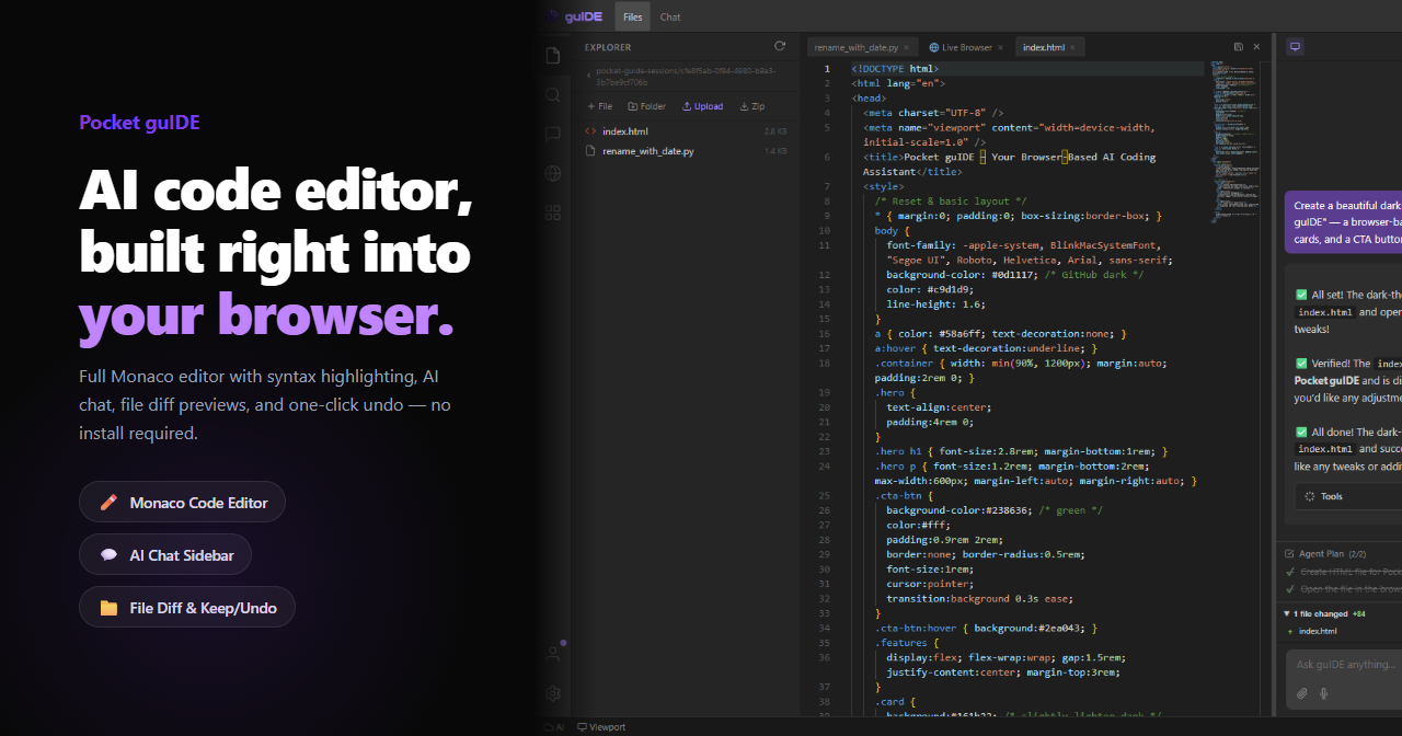 Pocket guIDE media 2