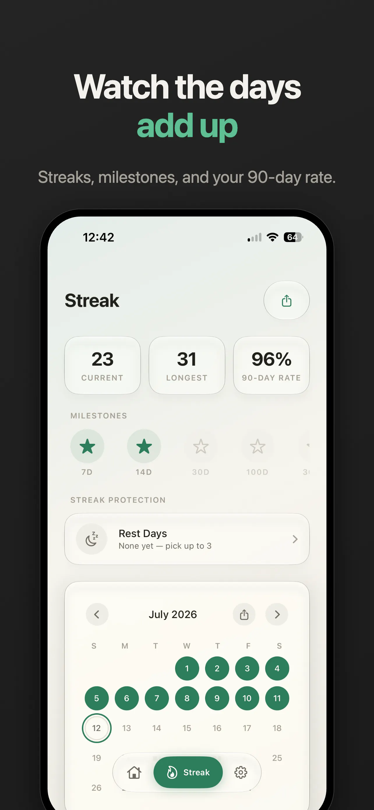 2Km: Walk 2km a Day screenshot