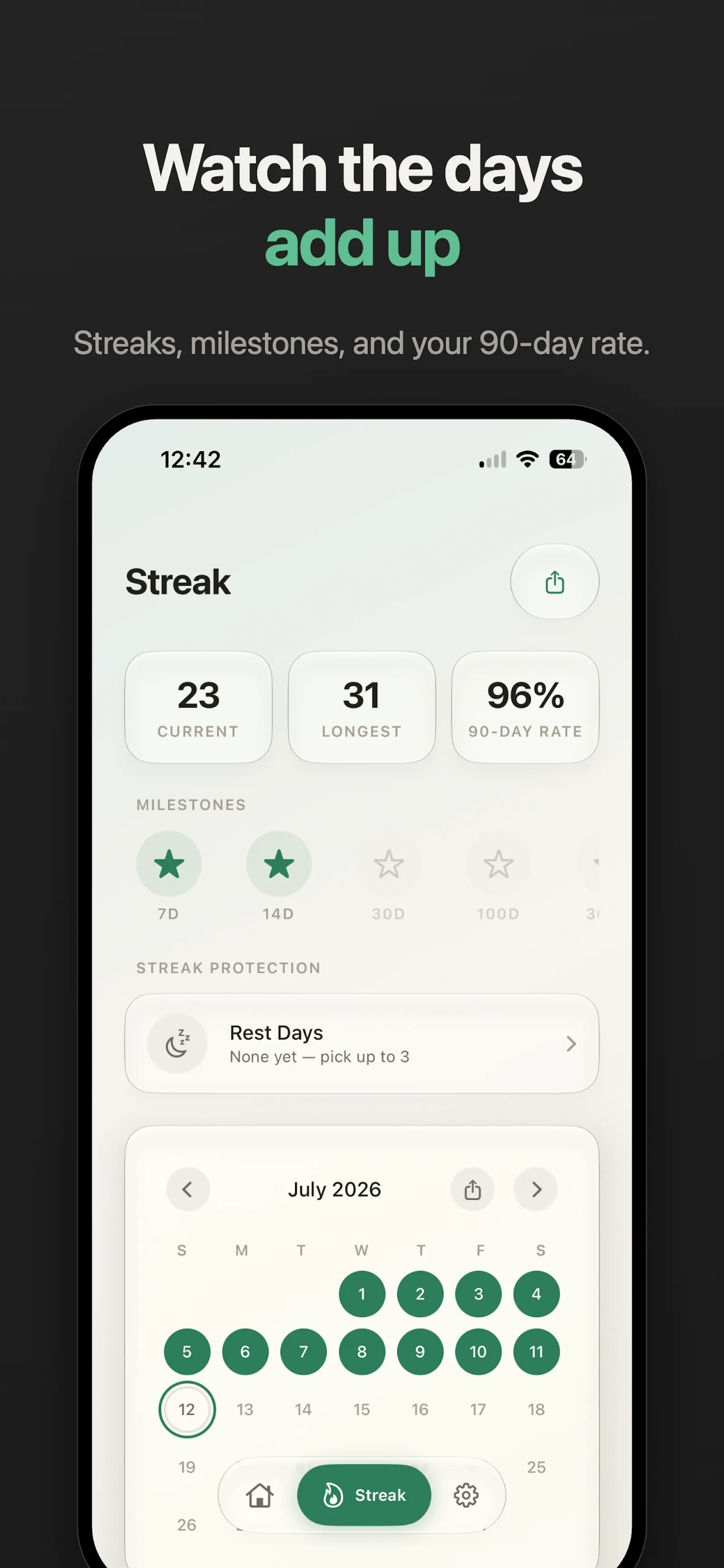 2Km: Walk 2km a Day screenshot 2